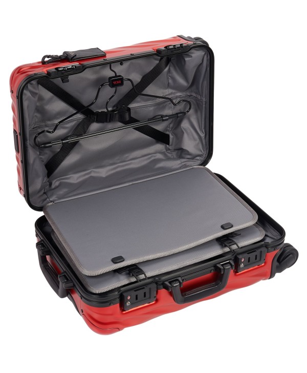 Mala de Cabine 56cm International Vermelha - 19 Degree Aluminium - Tumi