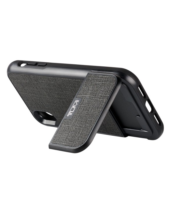 Capa c/ Suporte p/ Iphone XS/X Cinzenta  - Mobile Covers - Tumi