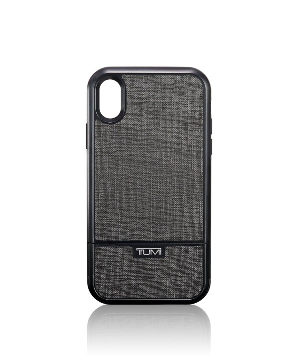 Capa c/ Suporte p/ Iphone XS/X Cinzenta  - Mobile Covers - Tumi