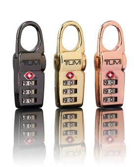 Conjunto de 3 Cadeados c/ Função TSA Metalizados - Tumi Travel Accessories - Tumi