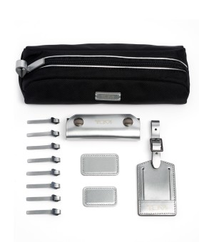 Kit de Viagem Personalizável Prateado Metalizado - Tumi Accents - Tumi