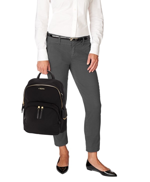 Mochila de Senhora p/ Portátil 12" Dori Preta - Voyageur  - Tumi