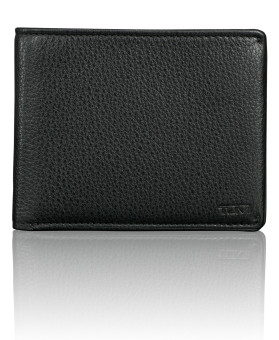 Carteira p/ 5 Cartões c/ 2 Porta-Notas Preto - Nassau SLG - Tumi