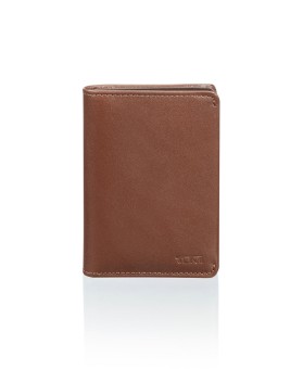 Porta-Cartões p/ 2 Cartões Castanho Envelhecido - Nassau SLG - Tumi