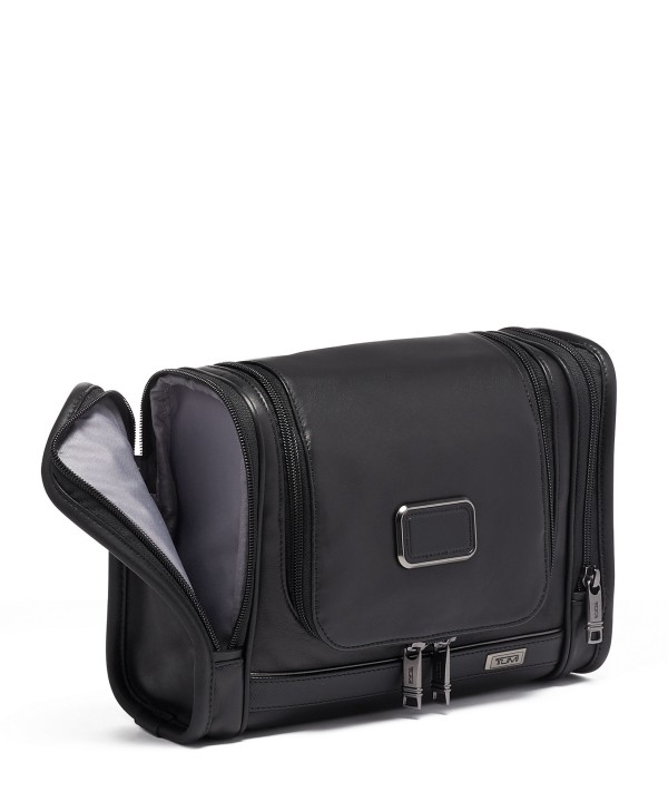 Necessaire de Pele Preto - Alpha 3 - Tumi
