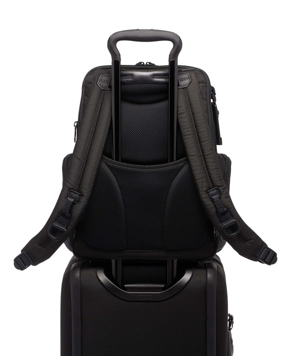 Mochila p/ Portátil 15" Expansível Nathan Preta - Alpha Bravo - Tumi