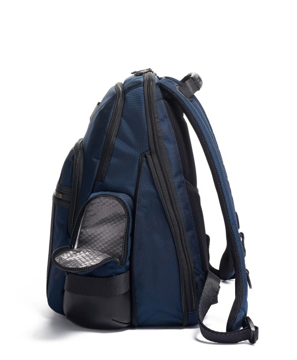 Mochila p/ Portátil 15" Expansível Nathan Azul Marinho - Alpha Bravo - Tumi