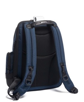 Mochila p/ Portátil 15" Expansível Nathan Azul Marinho - Alpha Bravo - Tumi