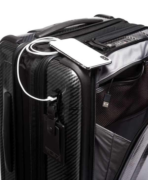 Mala de Cabine 56cm Continental Expansível Preta - Tegra Lite 2 - Tumi