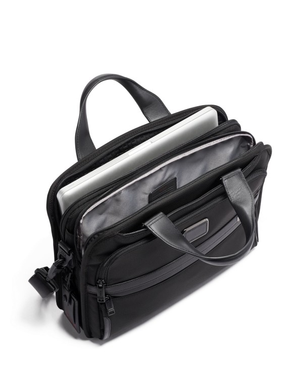 Pasta p/ Portátil 15" c/ 3 Compartimentos Preta - Alpha 3 - Tumi