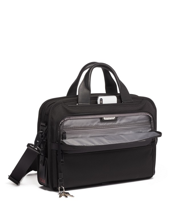 Pasta p/ Portátil 15" c/ 3 Compartimentos Preta - Alpha 3 - Tumi