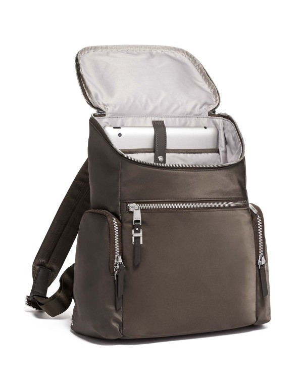 Mochila Bethany Azul Castanha - Voyageur - Tumi