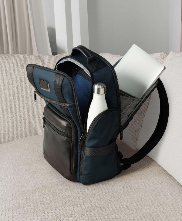 Mochila p/ Portátil 15" Sheppard Deluxe Azul  - Alpha Bravo - Tumi