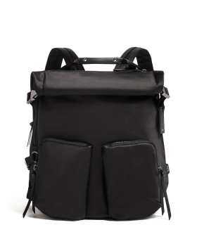 Mochila de Senhora c/ Topo Expansível Preta - Devoe  - Tumi