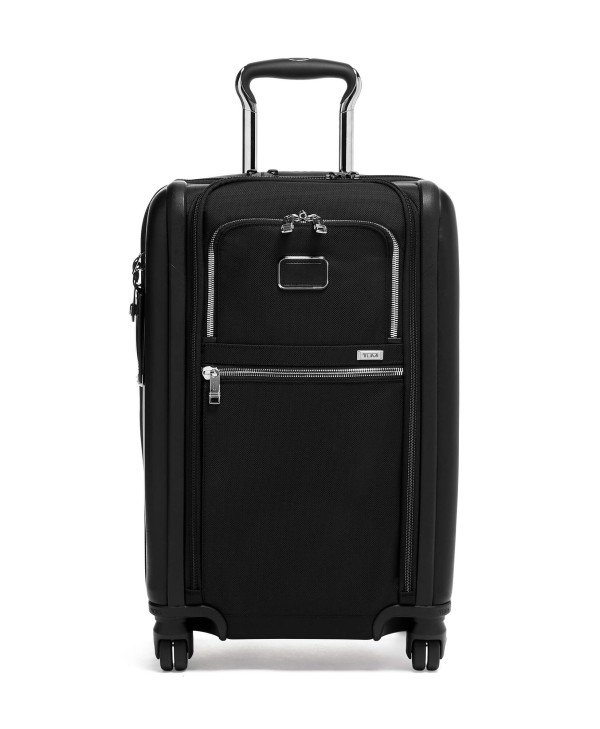 Mala de Cabine 56cm Internacional Preta/Prateada  - Alpha 3 - Tumi
