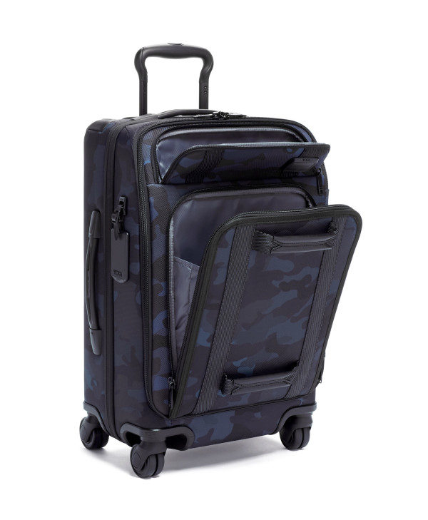Mala de Cabine 56cm Internacional c/ Bolso Azul Camuflad | TUMI Merge | Tumi
