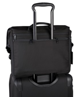 Pasta a Tiracolo Messenger Expansível Preta - Alpha 2 - Tumi