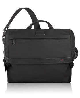 Pasta a Tiracolo Messenger Expansível Preta - Alpha 2 - Tumi