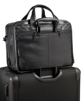 Pasta para Portátil 15" Expansível em Pele Preta - Alpha 2 - Tumi