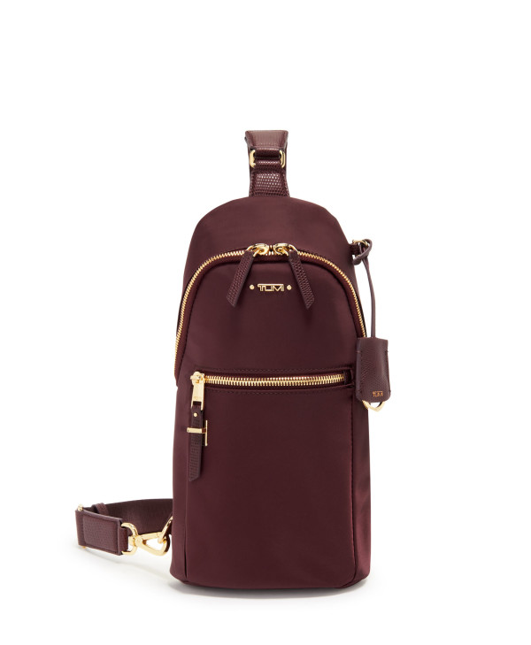 Bolsa de Peito Sling de Senhora Vermelho Beterraba | Voyageur | Tumi