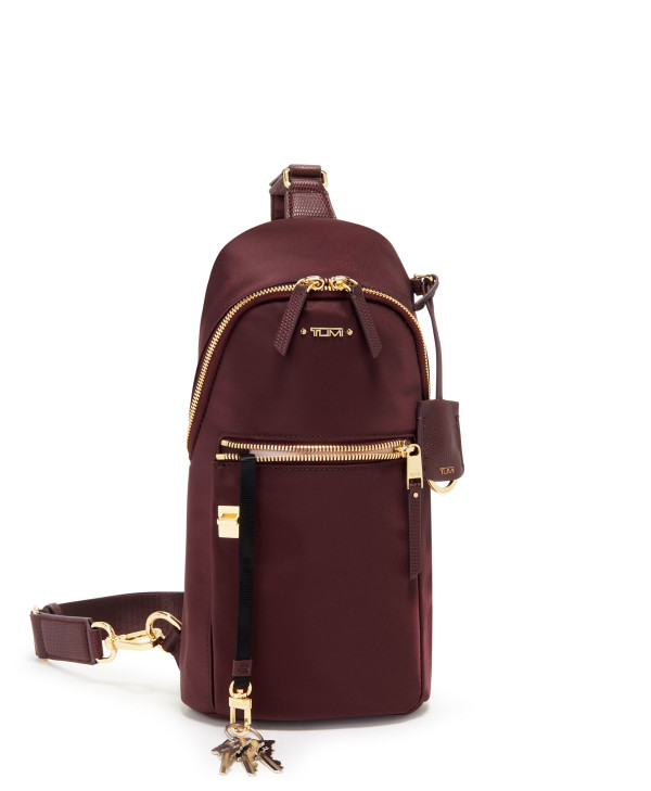 Bolsa de Peito Sling de Senhora Vermelho Beterraba | Voyageur | Tumi