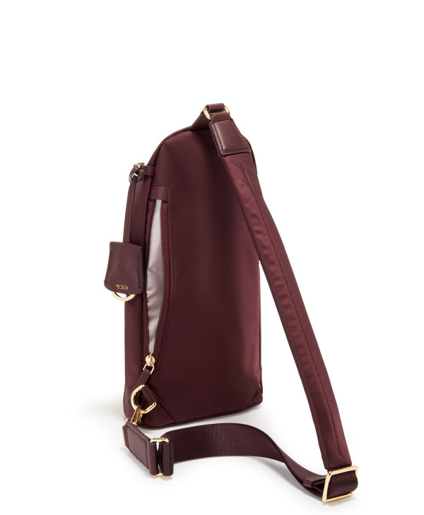 Bolsa de Peito Sling de Senhora Vermelho Beterraba | Voyageur | Tumi