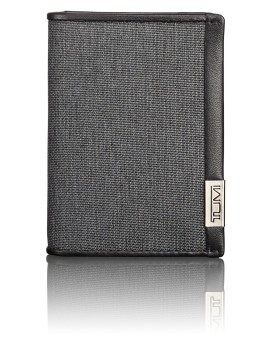 Porta-Cartões p/ 2 Cartões c/ ID Lock™ Cinzenta/Preto - Alpha SLG - Tumi