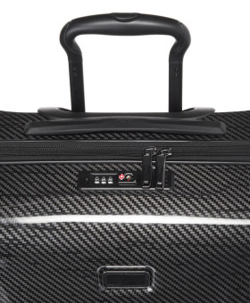 Mala de Cabine 55cm Expansível Continental Preta | Tegra Lite Malas de Viagem Resistentes | Tumi