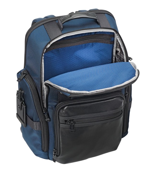 Mochila p/ Portátil 15" Sheppard Deluxe Azul  - Alpha Bravo - Tumi