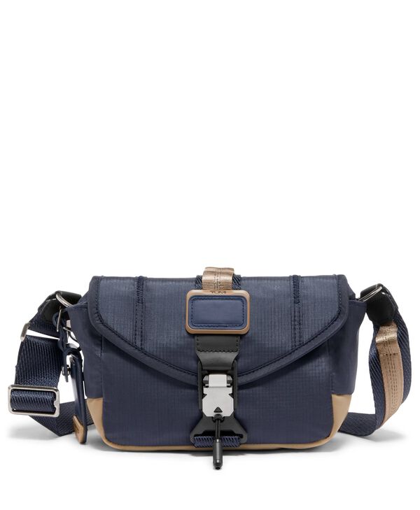 Bolsa de Peito Sling Compass Azul/Caqui | Alpha Bravo | Tumi