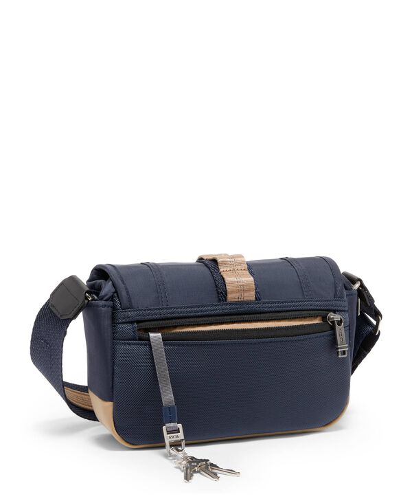 Bolsa de Peito Sling Compass Azul/Caqui | Alpha Bravo | Tumi