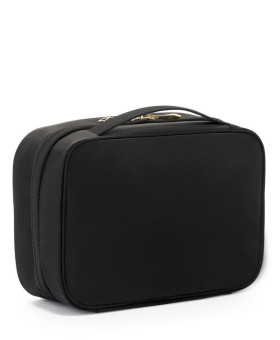 Necessaire Yuki Preto/Dourado | Voyageur  | Tumi