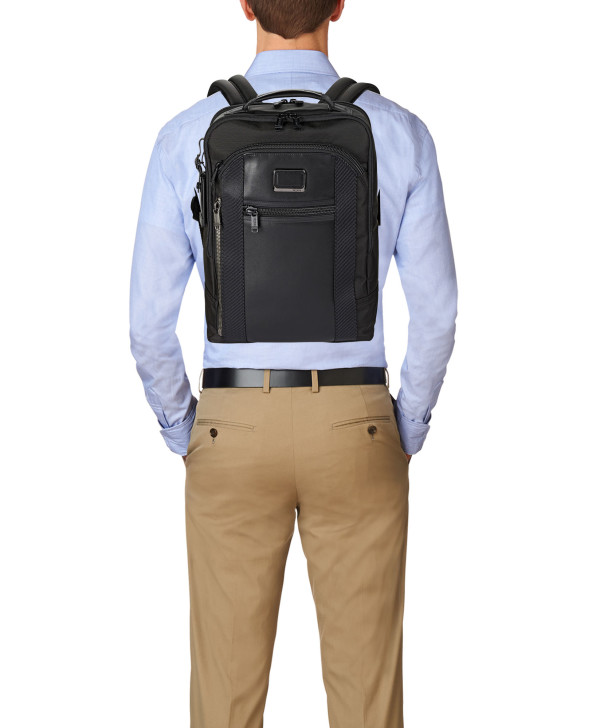 Mochila p/ Portátil 15" Davis Preta - Alpha Bravo - Tumi