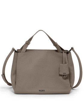 Bolsa de Mão de Senhora Marylea em Pele Taupe | Georgica | Tumi Bolsas de Senhora