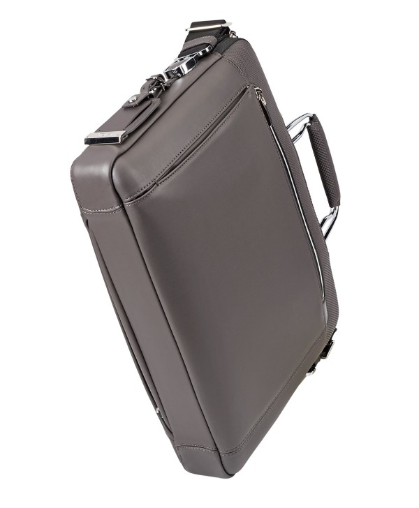 Pasta para Portátil 15" Hamilton em Pele Taupe - Arrivé - Tumi