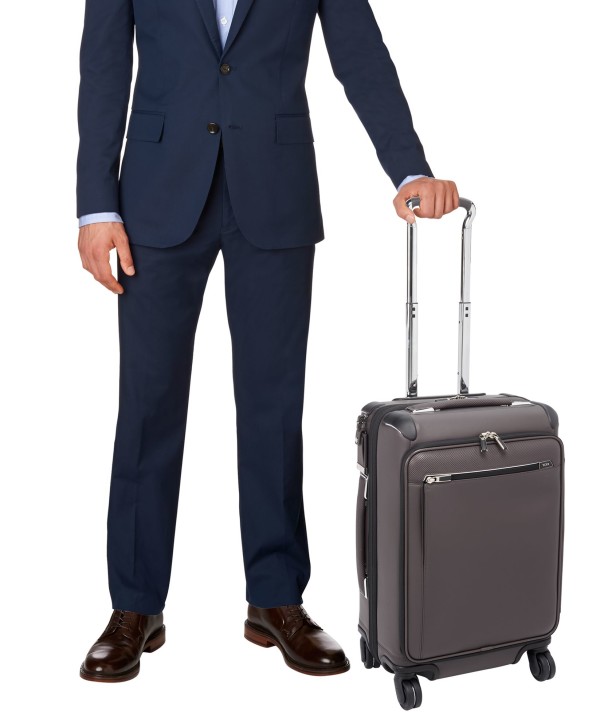 Mala de Cabine 56cm Gatwick Internacional Expansível Taupe - Arrivé - Tumi