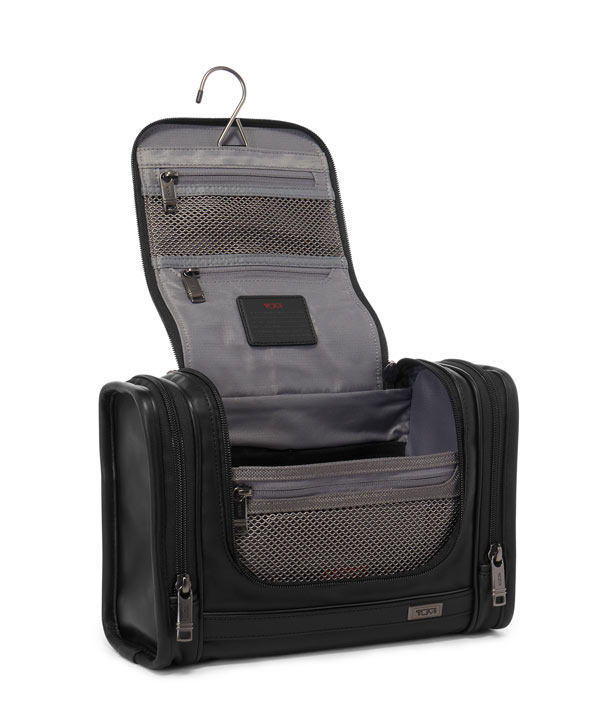 Necessaire em Pele Preto | Alpha 3 | Tumi