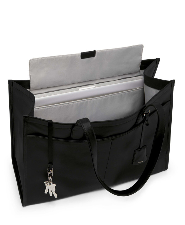 Bolsa Shopper de Senhora Medford em Pele Preta | Mezzanine Bolsas de Senhora | TUMI