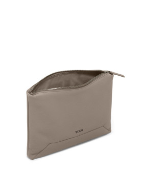 Bolsa Bernardine em Pele Taupe | Georgica  | Tumi Bolsas de Senhora