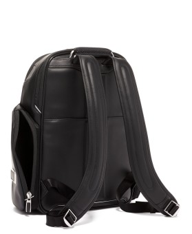 Mochila p/ Portátil 14" Larson em Pele Preta - Arrivé 2 - Tumi