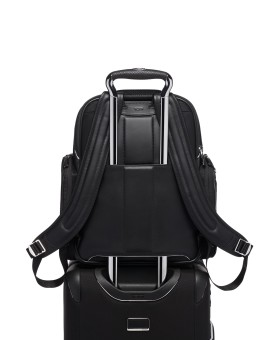 Mochila p/ Portátil 14" Larson em Pele Preta - Arrivé 2 - Tumi