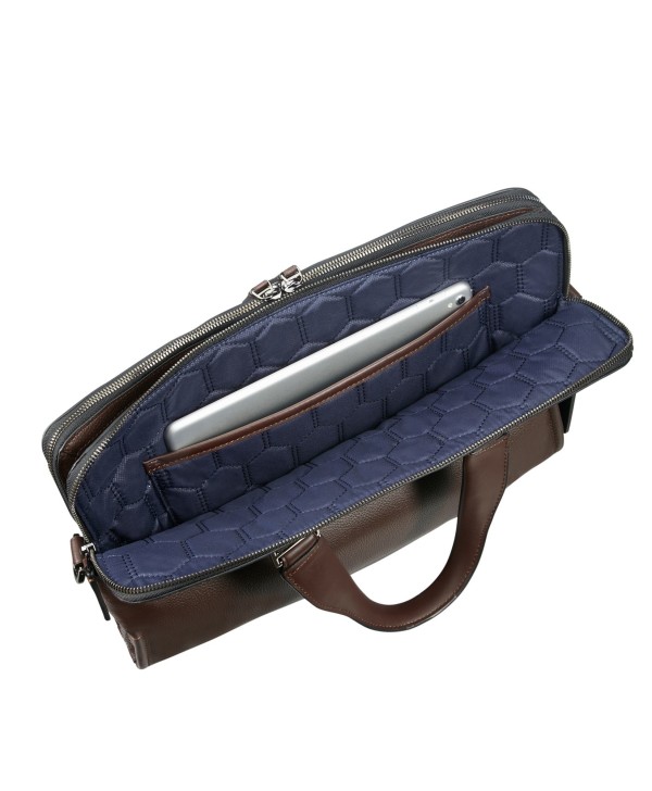 Pasta p/ Portátil 14" Seneca em Pele Castanha - Harrisson - Tumi