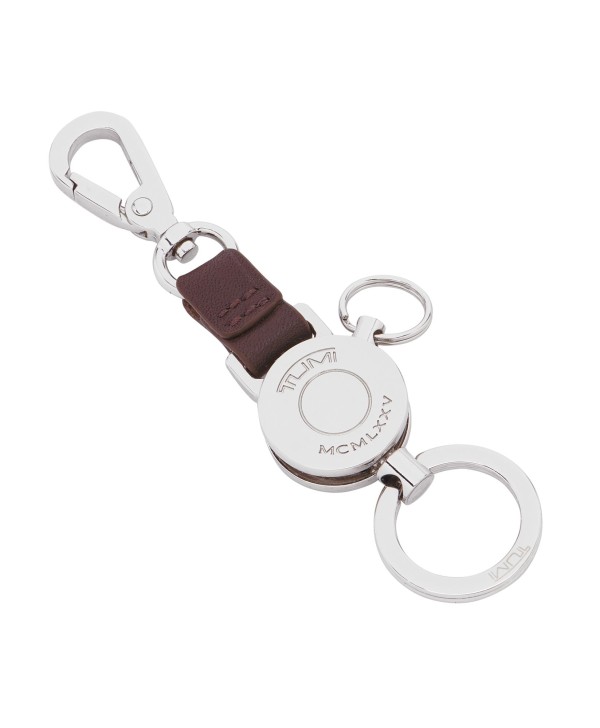 Porta-Chaves c/ Argolas Removíveis Castanho - Key Fobs - Tumi